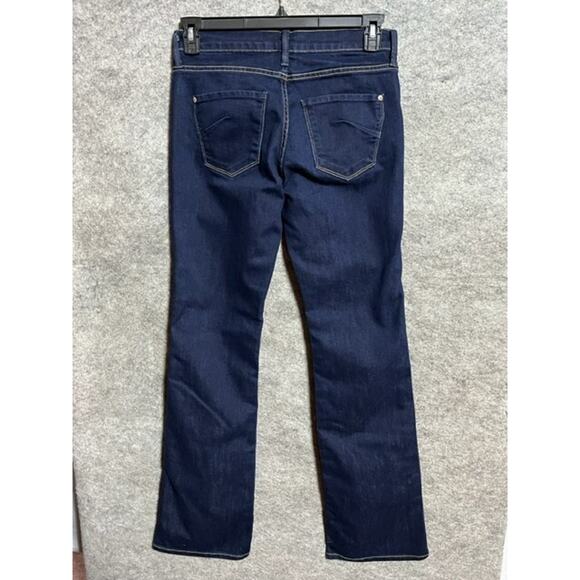 James Jeans Womens 29 Hector Low Rise Bootcut Dark Wash Denim Stretch Blue - Picture 2 of 8